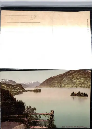 309605,Iseltwald am Brienzersee Insel Bergkulisse Kt Bern