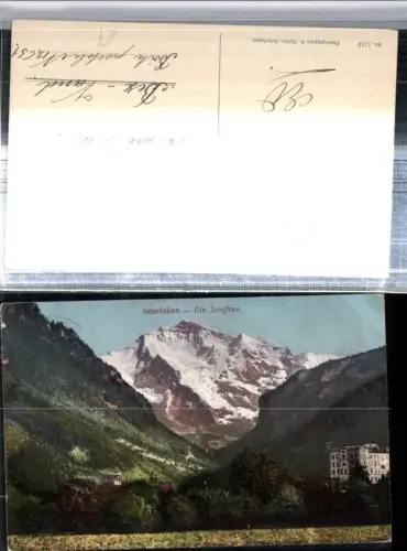 309610,Interlaken Hotel m. Jungfrau Bergkulisse Kt Bern