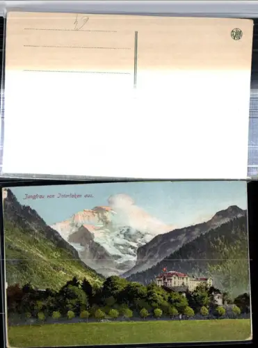 309611,Interlaken Hotel m. Jungfrau Bergkulisse Kt Bern