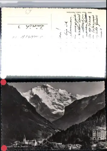 309627,Interlaken Hotel Mattenhof m. Jungfrau Bergkulisse Kt Bern