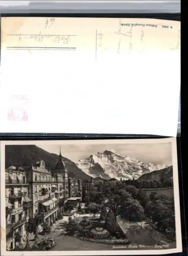 309656,Interlaken Hotel Viktoria Promenade m. Jungfrau Bergkulisse Kt Bern