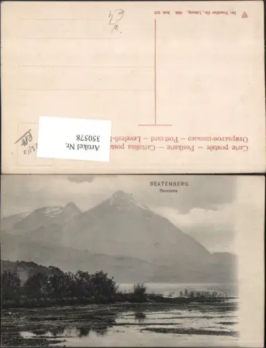 350578,Beatenberg Panorama Bergkulisse Kt Bern pub Trenkler e Co