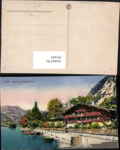 391661,Haus am Breinzersee See b. Brienz Kt Bern