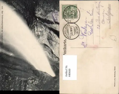440600,Trümmelbachfall Wasserfall b. Lauterbrunnen Kt Bern