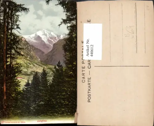 440612,Jungfrau b. Interlaken Bergkulisse Kt Bern