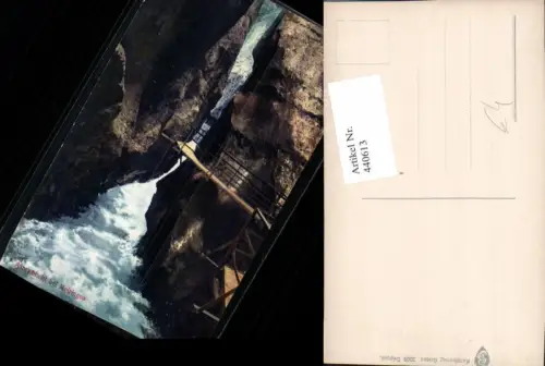 440613,Aareschlucht Schlucht Klamm b. Meiringen Kt Bern