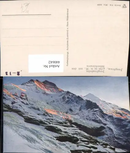 440642,Jungfraubahn Jungfrau Bergkulisse Kt Bern