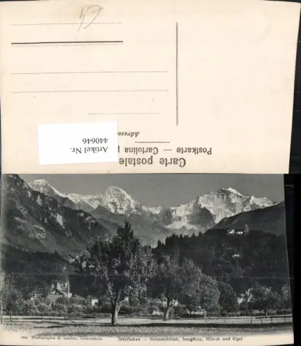 440646,Interlaken Heimwehfluh Bergkulisse Kt Bern