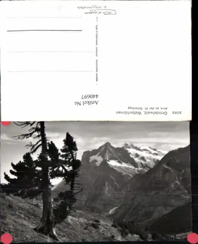 440697,Grindelwald Wetterhörner Bergkulisse Kt Bern