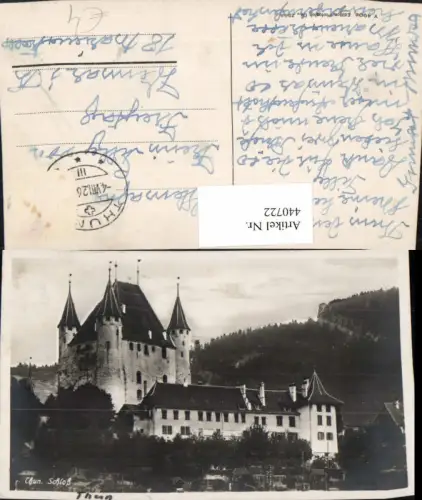 440722,Thun Schloss Kt Bern