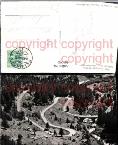 460098,Sustenstraße Kehren b. Wendenwasser Straße Kt Bern