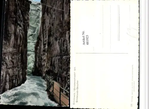 481923,Grindelwald Gletscherschlucht Schlucht Kt Bern