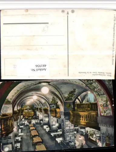 481936,Berne Bern Kornhauskeller Innenansicht