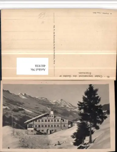 481938,Adelboden Chalet International des Guides et Eclaireuses Kt Bern
