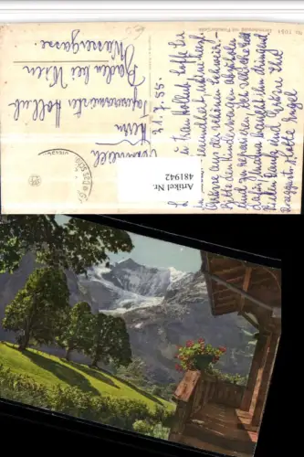 481942,Grindelwald m. Fiescherlücke Bergkulisse Kt Bern