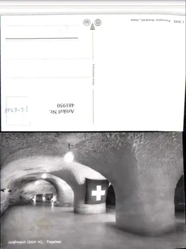 481950,Jungfraujoch b. Grindelwald Eispalast Kt Bern
