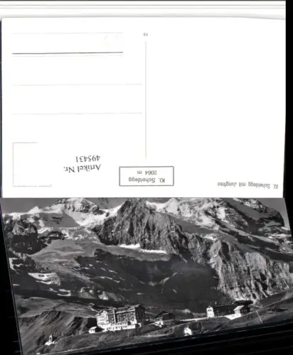 495431,Kleine Scheidegg b. Wengen m. Jungfrau Bergkulisse Kt Bern