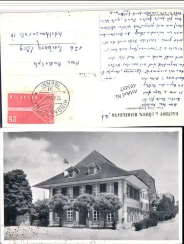 495437,Hindelbank Gasthof zum Löwen Kt Bern