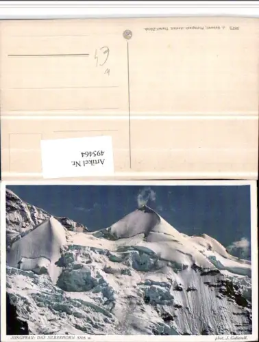 495464,Jungfrau Silberhorn b. Interlaken Bergkulisse Kt Bern