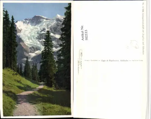 502533,Gebirgslandschaft m. Jungfrau b. Interlaken Bergkulisse Kt Bern