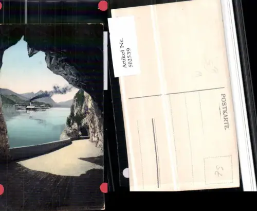 502539,Beatusstraße b. Beatenberg am Thunersee Dampfer Kt Bern