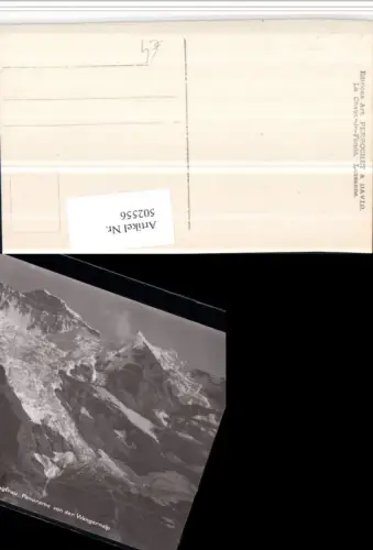 502556,Jungfrau b. Interlaken von d. Wengernalp Bergkulisse Kt Bern