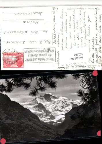 502563,Interlaken Jungfrau Bergkulisse Kt Bern