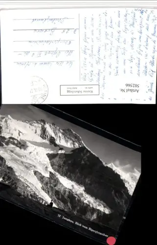 502566,Jungfrau Blick vom Eigergletscher b. Interlaken Bergkulisse Kt Bern