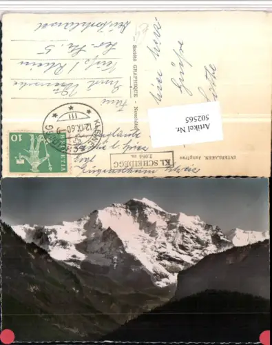 502565,Interlaken Jungfrau Bergkulisse Kt Bern