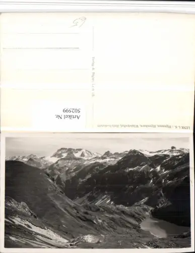 502599,Lenk im Simmental Ifigensee See Bergkulisse Kt Bern