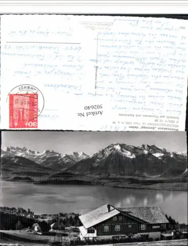 502640,Heiligenschwendi Missionsheim Sonnegg Halten Bergkulisse Kt Bern