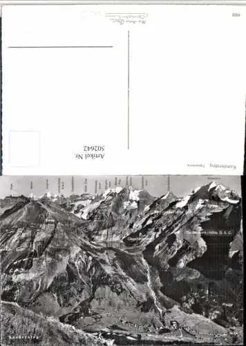 502642,Kandersteg Panorama Totale Bergkulisse Kt Bern