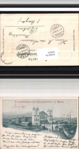 529373,Bern Eidgenössisches Sängerfest 1899 Festgelände