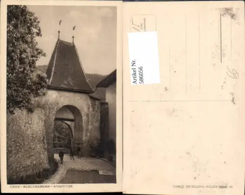 586056,Thun Schlossberg Stadttor Switzerland