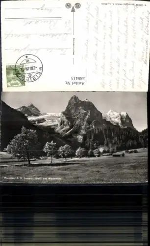 586413,Rosenlaui Schattenhalb Weilhorn Wetterhorn Switzerland