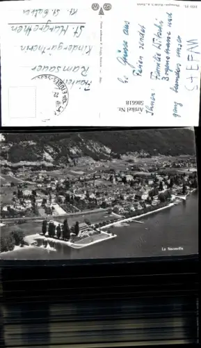 586618,Foto Ak La Neuveville Neuenstadt Switzerland