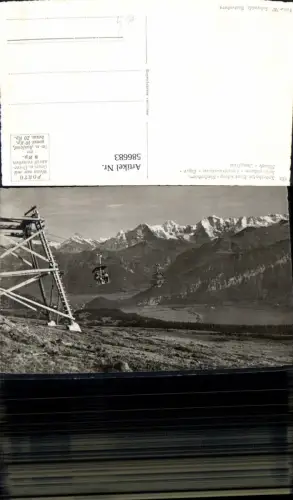586683,Foto Ak Beatenberg Niederhorn Sessellift Switzerland
