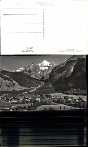 586767,Foto Ak Kandersteg Blümlisalp Switzerland