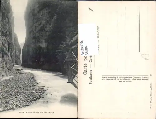 586867,Aareschlucht b. Meiringen Switzerland