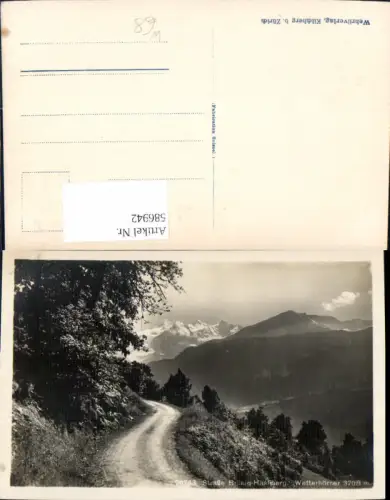586942,Straße Brünig Hasliberg Wetterhörner Switzerland
