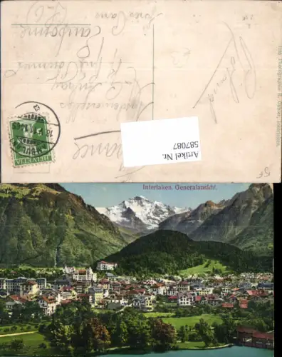 587087,Interlaken Generalansicht Switzerland