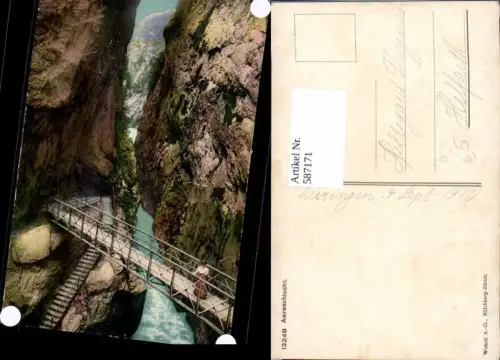 587171,Aareschlucht Meiringen Switzerland
