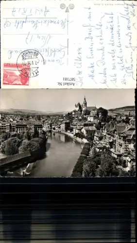 587181,Foto Ak Thun Ansicht Switzerland