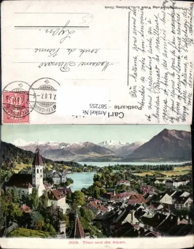 587255,Thun u. d. Alpen Switzerland