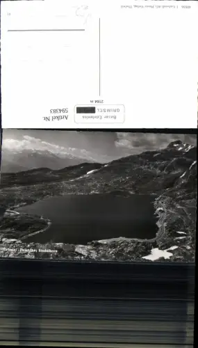 594383,Foto Ak Grimselpass Grimselsee Siedelhorn Guttannen pub J. Gaberell 40836