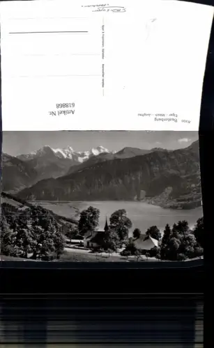 618868,Foto Ak Beatenberg Eiger Mönch u. Jungfrau
