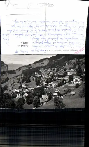 618952,Foto Ak Wengen Berner Oberland Totale