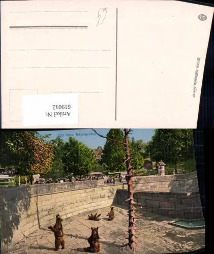 619012,Bern Bärengraben Bären Bär