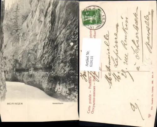 619131,Meiringen Aareschlucht pub Dr. Trenkler Co 18