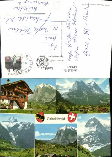 619769,Mehrbild Ak Grindelwald